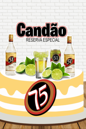 Arquivo de corte Topo de bolo 51