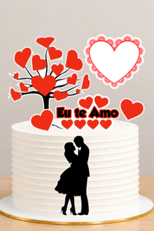 Arquivo de corte Topo de bolo Amor - Studio