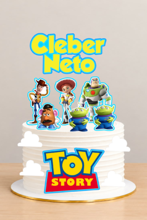 Arquivo de corte Topo de bolo TOY STORY 3D - Studio