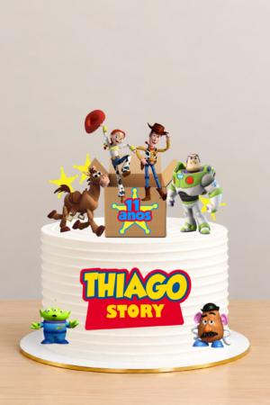Arquivo de corte Topo de bolo TOY STORY 3D - Studio