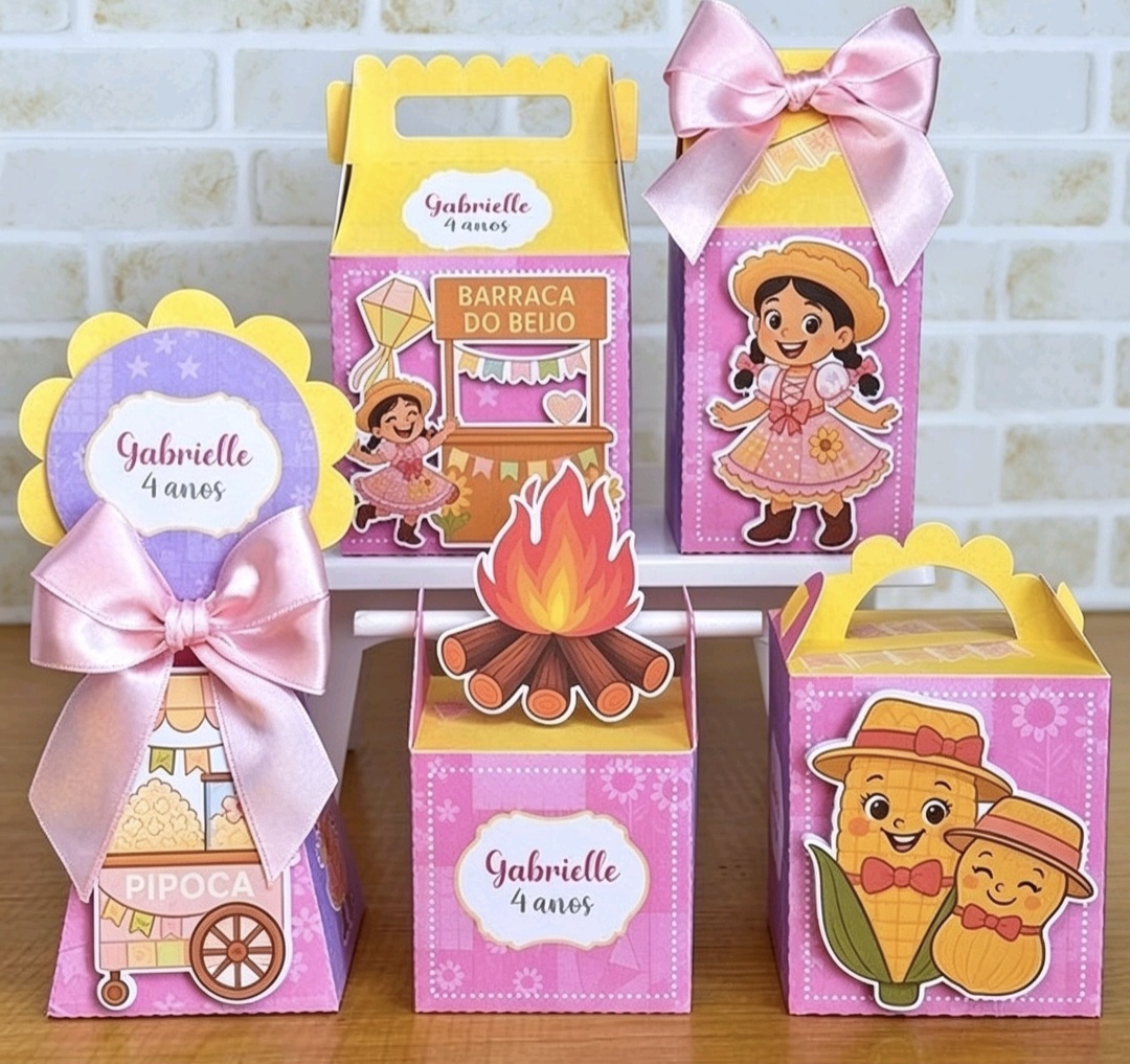 Kit Caixinhas Personalizadas