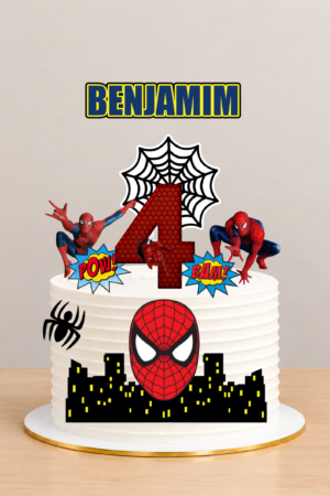 Arquivo de corte Topo de bolo HOMEM ARANHA - Studio